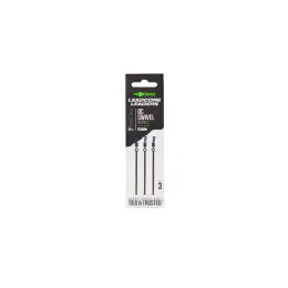 KORDA Montáž Kable Leadcore Leader QC Swivel 50 cm Gravel Nová Kolekce