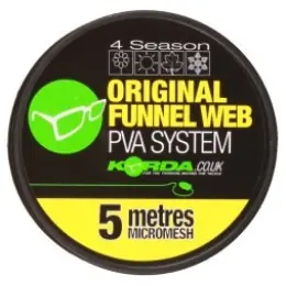 Ověřený KORDA PVA Náhradní Punčocha Funnel Web Micromesh Refill 40 mm 5 m