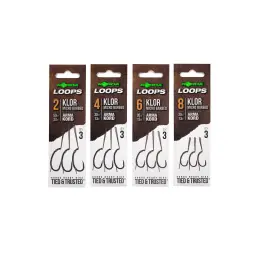 KORDA Hotové Montáže Loop Rigs Klor 2 50lb Nakupujte Hned
