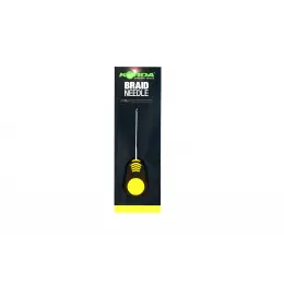 KORDA Jehla Braided Hair Needle Yellow 7 cm Zlevněný