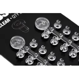 KORDA Zarážky Na Nástrahu Floss Caps Clear Čiré 20 ks Nejprodávanější