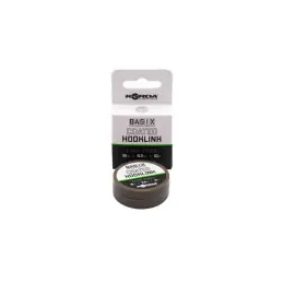 KORDA Návazcová Šňůrka Basix Coated Hooklink Camo Green 10 m 25 lb Akční Nabídka