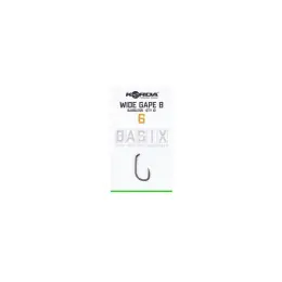 KORDA Háčky Basix Wide Gape Barbless 10 ks Cenově Výhodný