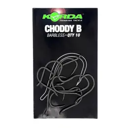 KORDA Háčky Choddy Barbless 10ks Poslední Šance