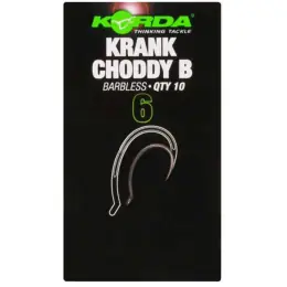 KORDA Háčky Krank Choody Barbless 10ks Jen Po Omezenou Doba