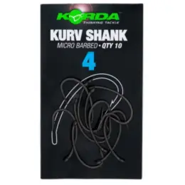 KORDA Háčky Kurv Shank 10 ks Novinka
