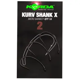 KORDA Háčky Kurv Shank X 10 ks Akční Nabídka
