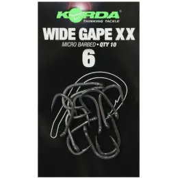 KORDA Háčky Wide Gape XX 10 ks Ověřený