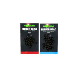 Akce KORDA Gumové korálky Rubber Bead Green 25ks
