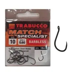 Háčky Trabucco Match Specialist 15ks vel.14 Oblíbený