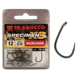 Háčky Trabucco XS Specimen 15ks vel.14 Objednat Nyní