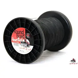 Omezená Nabídka Hell-Cat Splétaná šňůra Round Braid Power Black 1000m 0,50mm (57,5kg)