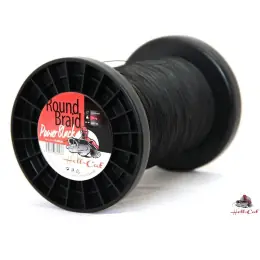 Hell-Cat Splétaná šňůra Round Braid Power Black 1000m 0,60mm (75,0kg) Nakupujte Hned