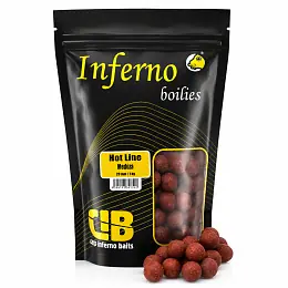 Akční Nabídka Carp Inferno Boilies Hot Line - Medúza 20 mm 1 kg