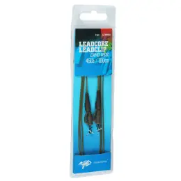 Koupit Online Giants fishing Montáž s olověnou šňůrkou Leadcore 45Lb Leadclip (2ks) 100cm