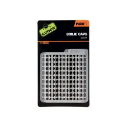 Cenově Výhodný Fox zarážky EDGES Boilie Caps - Clear Výprodej