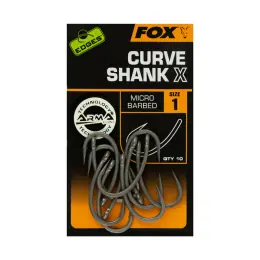 Fox háčky EDGES Curve Shank X Jen Po Omezenou Doba