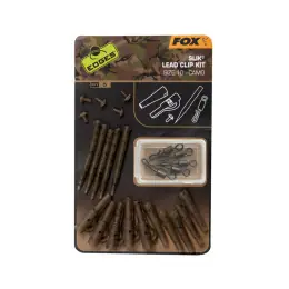 Fox závěska set EDGES Camo Slik Lead Clip Kit (Size 10) Size 10 x5 Finální Výprodej