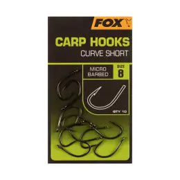Fox háčky Curve Shank Short Carp Hooks Must-Have