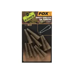 Poslední Šance Fox převlek EDGES Camo Safety Lead Clip Tail Rubbers (Size 7)