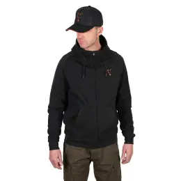 Poslední Šance Fox mikina Collection LW Hoody Black & Orange