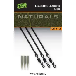 Fox montáž EDGES Naturals Leadcore Leaders Poslední Šance