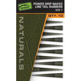 Přímo Od Výrobce Fox převleky EDGES Naturals Power Grip Naked Line Tail Rubbers - Size 7