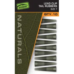 Akce Fox závěsky Naturals Size 7 Lead Clips Tail Rubbers