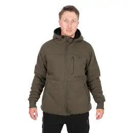 Fox bunda Collection Sherpa Jacket Green & Black Bezpečná Platba