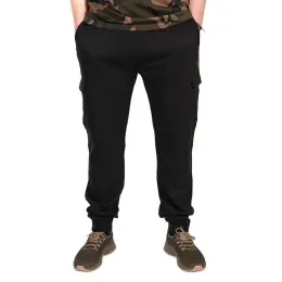 Cenová Bomba Fox tepláky LW Black/Camo Combat Joggers