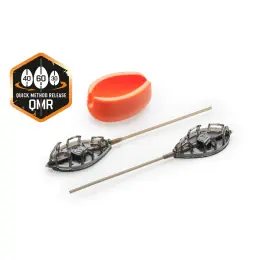 Mivardi Sada rychlovýměnných method krmítek QMR Grip XL long (50g + 60g + mould) Akční Nabídka