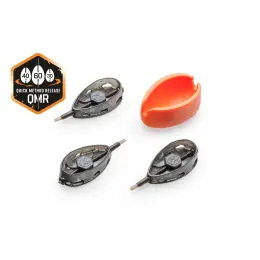 Výhodná Nabídka Mivardi Sada rychlovýměnných method krmítek QMR Flat L (30g + 40g + 50g + mould)