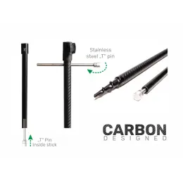 ZFISH Vidlička Carbon Drill Bankstick Akční Nabídka