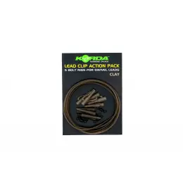 KORDA Montáž Lead Clip Action Pack 5 ks Sezónní Sleva