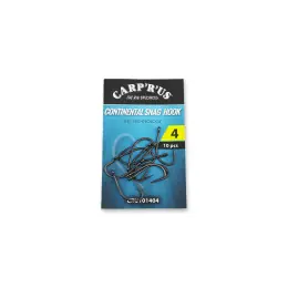 Novinka Carp‘R‘Us Carp‘R‘Us Háčky Continental Snag Hook ATS 10ks