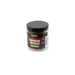 Nakupujte Hned Nikl Rozpustné Criticals boilie Chilli & Peach 250ml