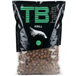 Autentický TB baits - Boilie 10kg / 20mm - krill