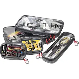 Westin Sada Pouzder W4 Clear Guard Pouch Set 5v1 Titanium Black Poslední Šance