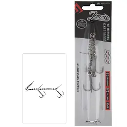 MIKADO - Jaws Double Evo Stinger XL - 35kg - Vel. 2/0 - 1 ks Nízká Cena