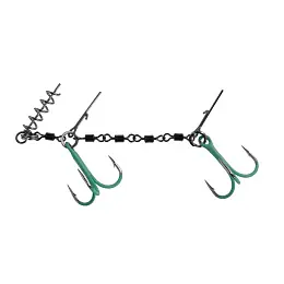 Sleva MIKADO - Jaws Double Evo Stinger Fluo - 25kg - Vel. 1/0 - 1 ks