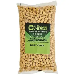 Nová Kolekce Sensas - Kukuřičné Pelety Baby Corn, 1kg