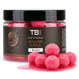 Poslední Šance TB baits - Dipované Pop-Up Grand Krill + NHDC 50 g - 12 mm