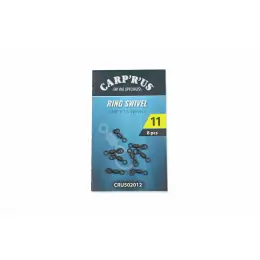Omezená Nabídka Carp´R´Us Obratlíky s kroužkem Swivel Ring 11, 8ks