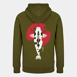 Výprodej KUMU - MIKINA HOODIE RISING SUN