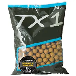 Sleva Shimano Boilie TX1 Banana & Pineapple 1kg 20mm