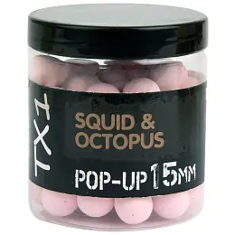 Akční Cena Shimano Plovoucí Boilie TX1 Pop Up Squid & Octopus Washed Out Pink 15mm 80g