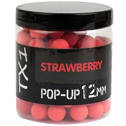 Shimano Plovoucí Boilie TX1 Pop Up Strawberry Fluoro Red 12mm 50g Akční Cena