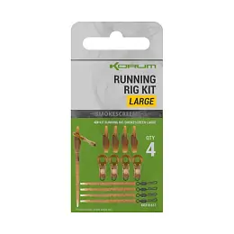 KORUM - Montáž Smokescreen Running Rig Kit, Large Originální