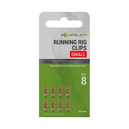 KORUM - Montáž Smokescreen Running Rig Clips, Small Vrácení Zdarma