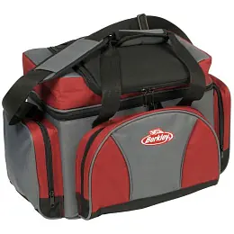 Berkley - Taška System Bag Grey Red XL + 4 Krabičky Aktuální
